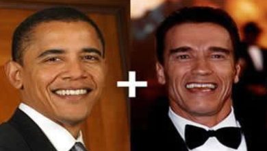 Obama + Schwarzenegger = Ted Williams 6