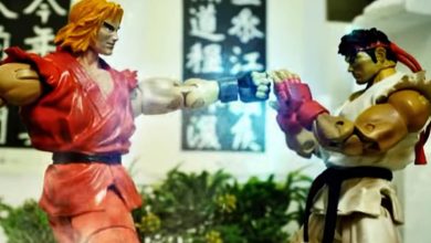 Street Fighter - Ryu vs. Ken em Stop Motion 5