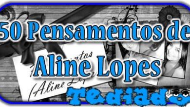 50 Pensamentos de Aline Lopes 1