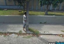 Os flagras do Google Street View 7