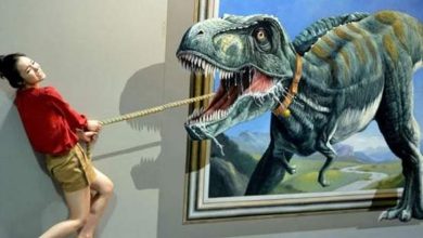 Exposição de pintura em 3D na China (26 fotos) 36