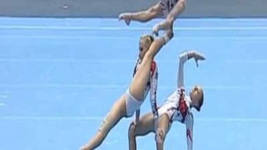 Apresentação de 3 ginastas ucranianas 5