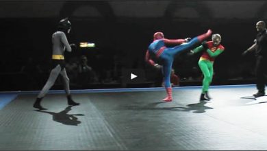 MMA Homem-Aranha Vs Batman e Robin 6