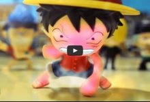 One Piece VS Dragon Ball stop motion - Luffy VS Cell 10
