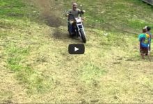 Como subir um morro com uma moto custom 21