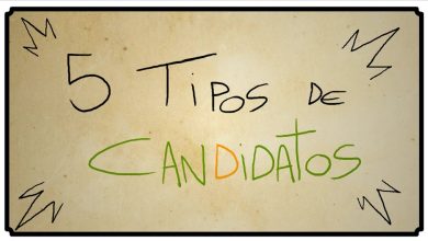 5 tipos de candidatos 5
