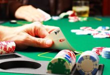 A pior mão do poker é aquela que você perde um dedo 9