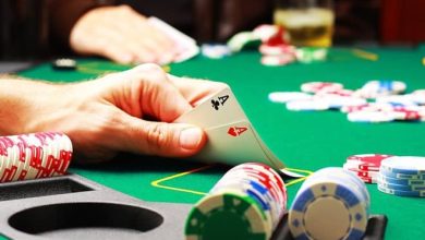 A pior mão do poker é aquela que você perde um dedo 4