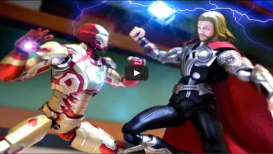 Stop Motion - Iron Man VS Thor 4