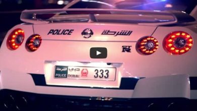 Apresentação dos novos carros luxuosas de polícia de Dubai 4