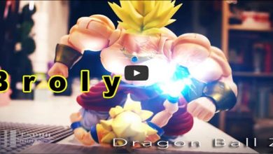 Goku VS Broly em stop motion épico 6
