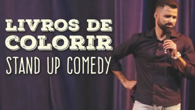 Stand up Comedy - Livros de colorir com Fernando Strombeck 5