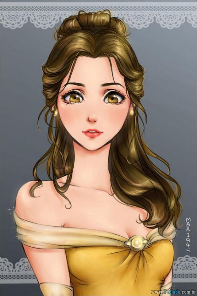 princesas-da-disney-anime-09