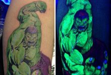 31 impressionantes tatuagens feito com luz negra 10
