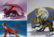 10 personagens de desenho popular transformado em Dragão 9