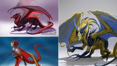 10 personagens de desenho popular transformado em Dragão 33