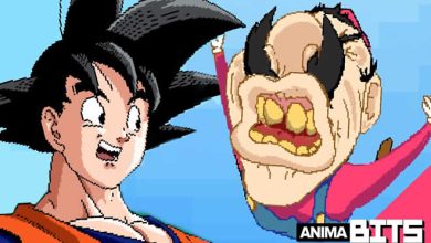 Goku ensina Mario a voar - AnimaBITS 5