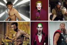 23 personagens heróis e vilões: Antes e agora 26