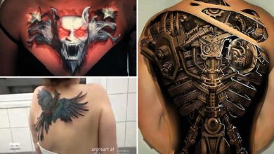 5 incríveis tatuagens que se movimenta 3