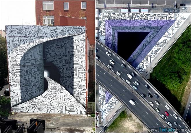 26 arte de rua fenomenais que dão uma visão totalmente diferente deste mundo 20