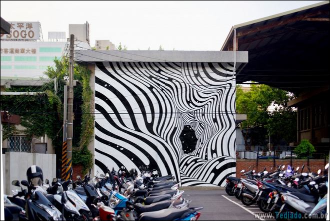 26 arte de rua fenomenais que dão uma visão totalmente diferente deste mundo 22