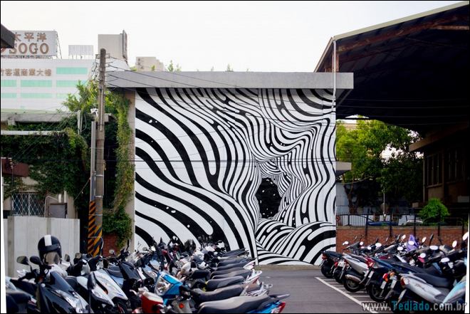 26 arte de rua fenomenais que dão uma visão totalmente diferente deste mundo - arte de rua