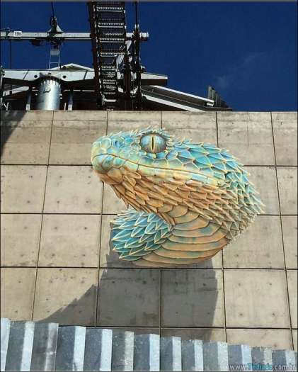 26 arte de rua fenomenais que dão uma visão totalmente diferente deste mundo - arte de rua