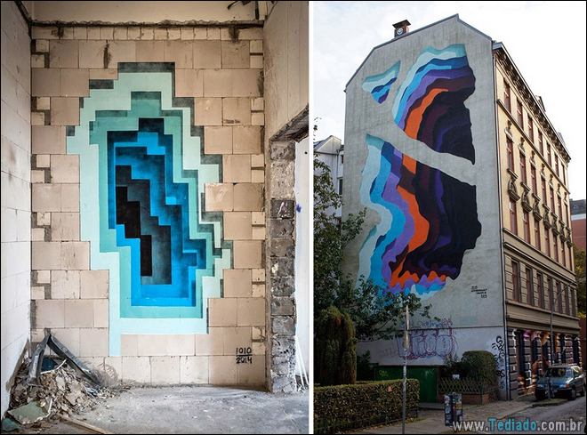 26 arte de rua fenomenais que dão uma visão totalmente diferente deste mundo 25