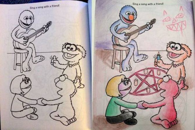 É por isso que livros de colorir não são para os adultos (24 fotos) 20