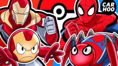 Batalha de Pokémon: Homem de ferro Vs Homem aranha 6