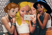 Artista coloca personagens da Disney em fotos de celebridades (44 fotos) 33
