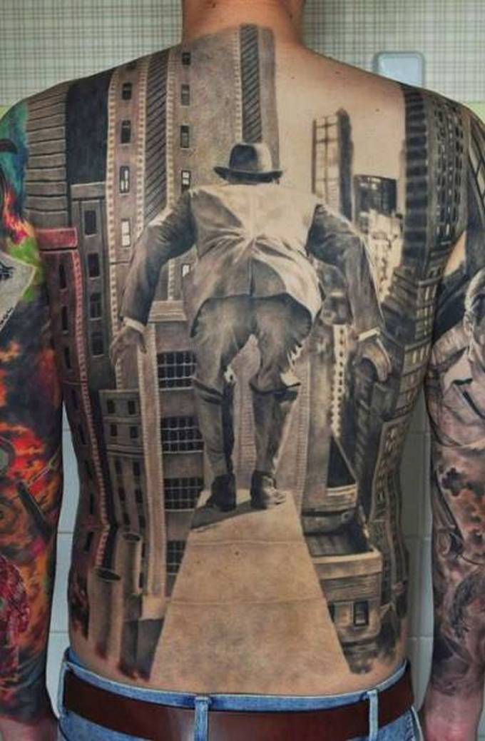 35 tatuagens loucas que são muito realistas 32