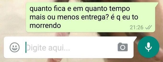 14 motivos de que o brasileiro nasceu para pedir comida pelo Whatsapp 2