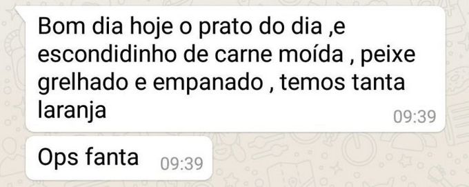 14 motivos de que o brasileiro nasceu para pedir comida pelo Whatsapp 6