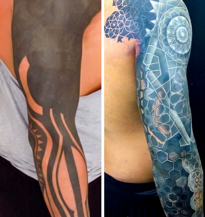 Qualquer tatuagem ruim pode ser transformada em uma pequena obra-prima (17 fotos) 12