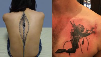 21 tatuagens que transformam cicatrizes em obras de arte 43