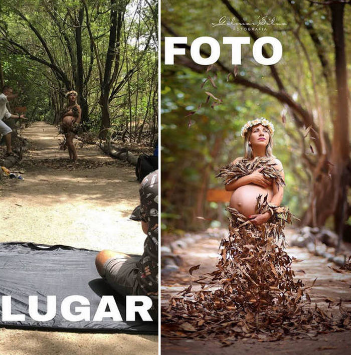 Há uma grande diferença entre uma foto e um lugar onde ela foi tirada (46 fotos) 8