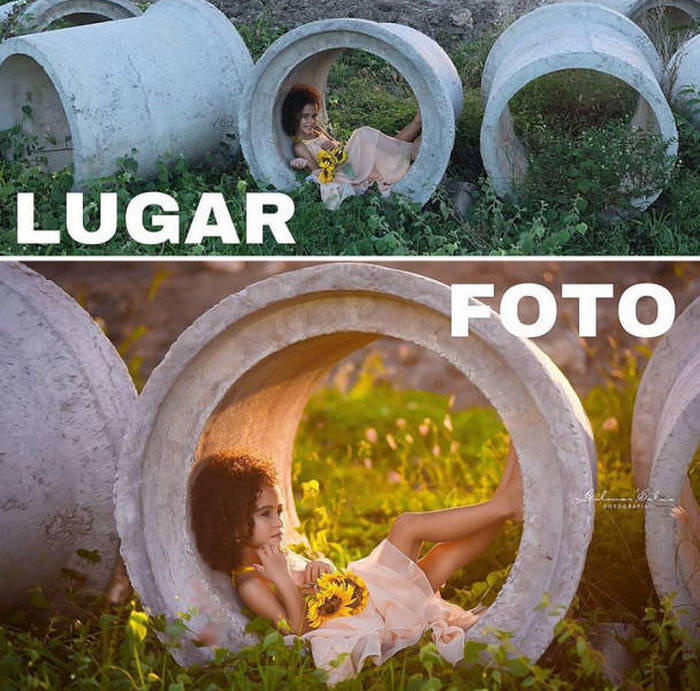 Há uma grande diferença entre uma foto e um lugar onde ela foi tirada (46 fotos) 12
