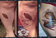 20 fantásticas tatuagens que fazem marcas de nascença e cicatrizes ficarem vivas 8