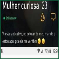 A esposa que viu um aplicativo no celular do marido e resolveu descobrir sobre o que era A esposa que viu um aplicativo no celular do marido e resolveu descobrir sobre o que era