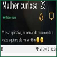 A esposa que viu um aplicativo no celular do marido e resolveu descobrir sobre o que era