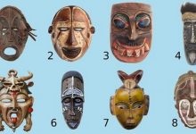 Descubra que tipo de pessoa você é, escolha uma máscara tribal 9