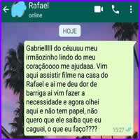 Quando você envia uma mensagem errada Quando você envia uma mensagem errada