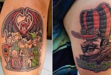 46 tatuagens de bordados que estão se popularizando no Brasil 12