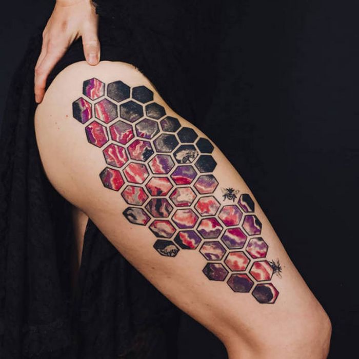 Algumas das mais incríveis tatuagens de pernas (43 fotos) 8