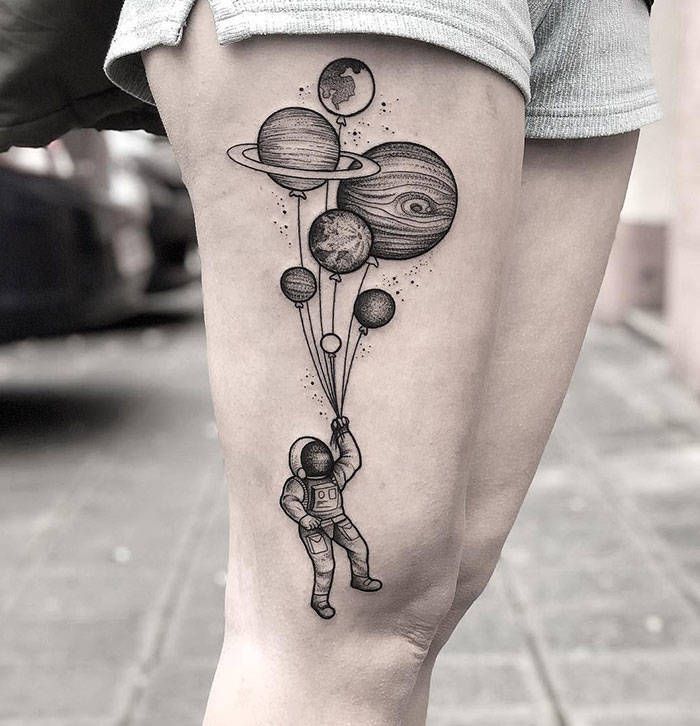 Algumas das mais incríveis tatuagens de pernas (43 fotos) 16