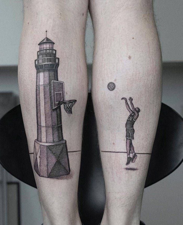 Algumas das mais incríveis tatuagens de pernas (43 fotos) 42