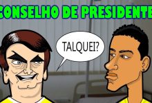 Neymar recebe dicas do Presidente 44