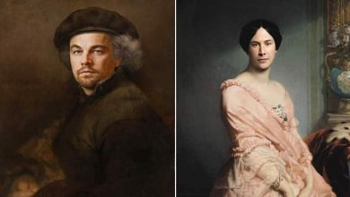 Pinturas clássicas recriadas com celebridades modernas 40