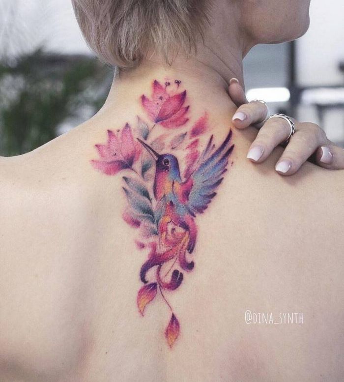 32 ideias de tatuagens estilo aquarela 31
